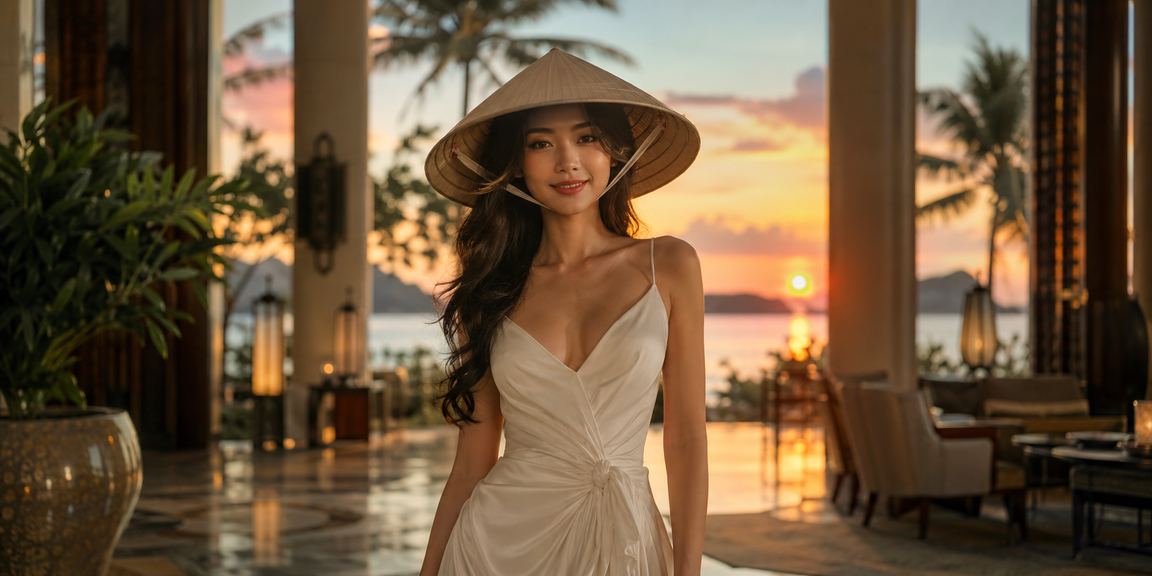 Người dùng Sài Gòn tra cứu thông tin cá cược thể thao bên chiếc nón lá truyền thống